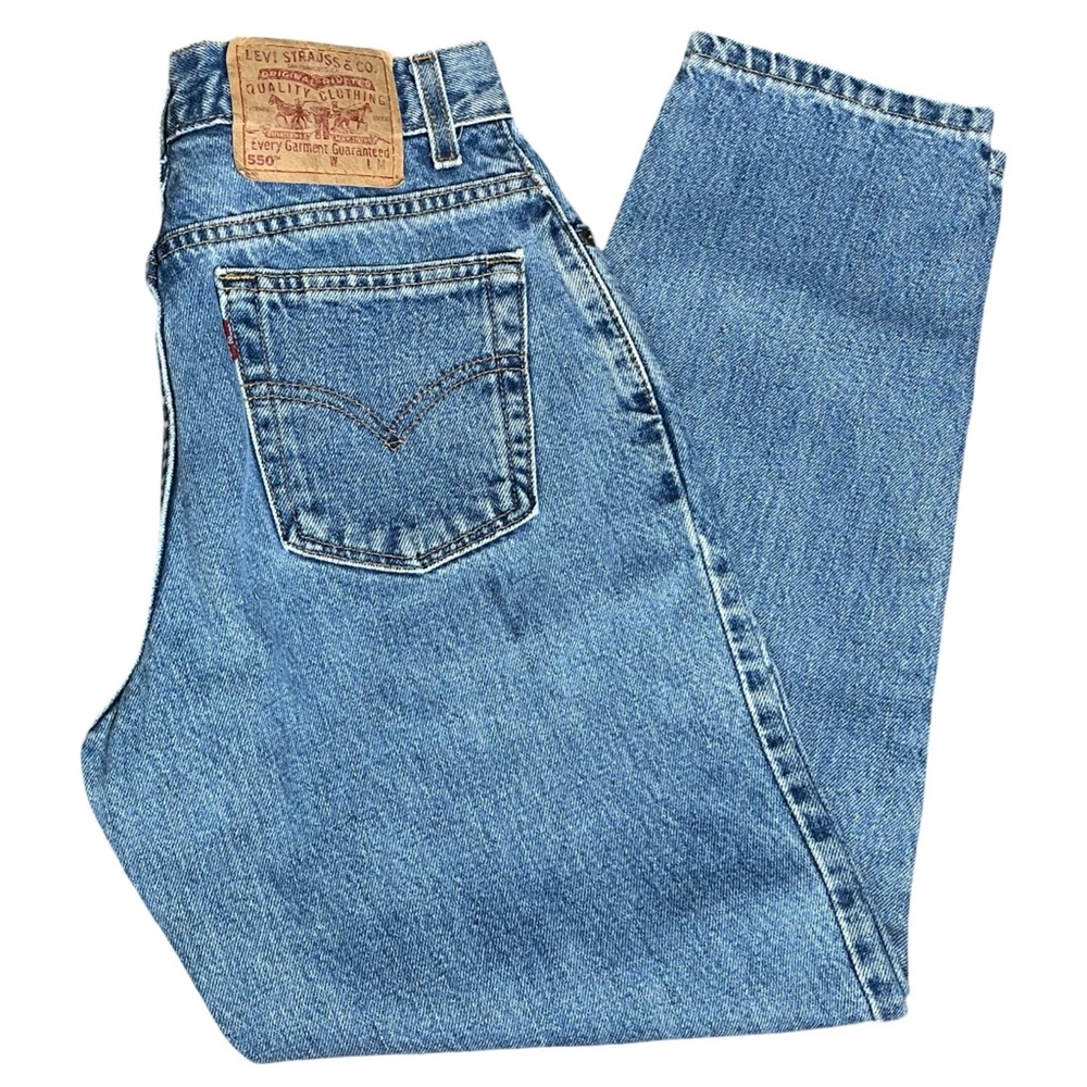 Vtg Levi’s 505 Classic Jeans Sz 8P Light Wash Everyday Essential Y2K Streetwear